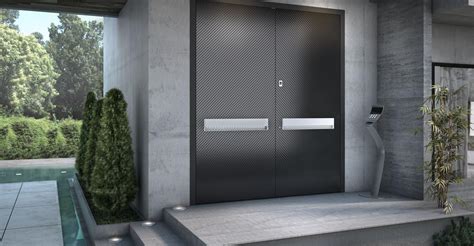 Entrance Door Zen Carbon | Solidakis