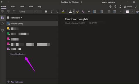 Lost Notebook On OneNote Windows 13 的图像结果