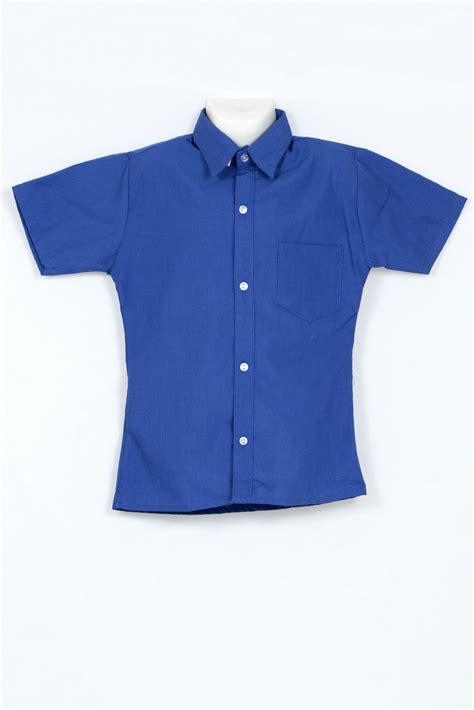 Royal Blue School Shirt