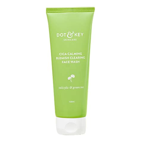 Buy Dot & Key Cica Calming Blemish Clearing Face Wash | Non ...
