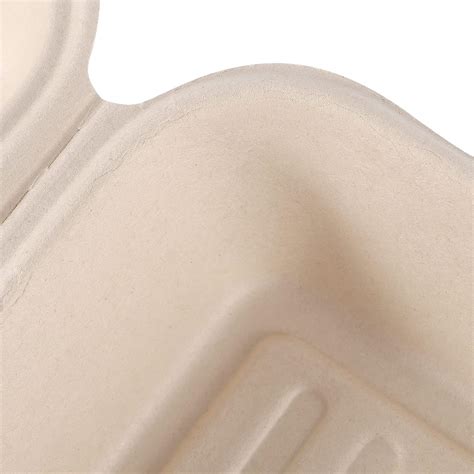 Buy HAKZEON 100 PCS 6 x 6 Inches Clamshell to Go Boxes, Compostable ...