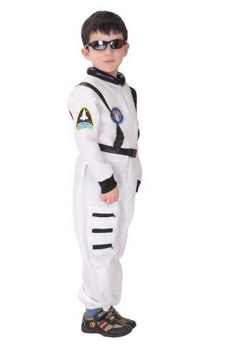 Buy FancyDressWale Cotton Blend Kids Astronaut Costume Child Profession ...