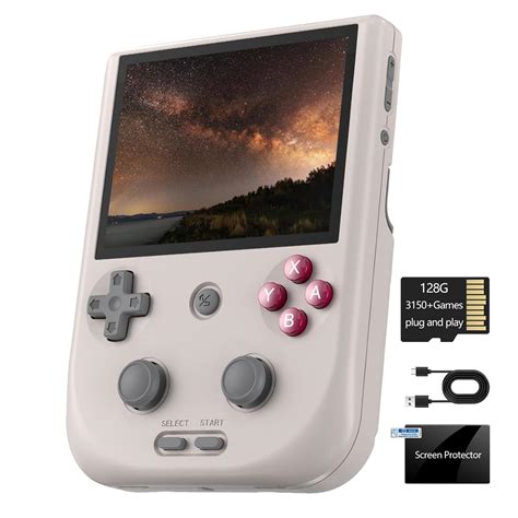 Dosnura RG405V Handheld Console Game 4'' IPS Touch Screen Android 12 ...