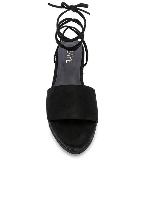 RAYE Bronx Espadrille in Black | REVOLVE