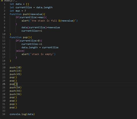 Image result for Stack Data Structure in JavaScript
