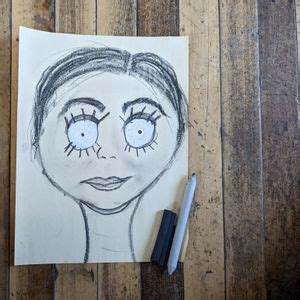 Homeschool Tim Burton Style Self Portrait, Museum of Visual Materials ...