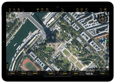 Map options menu — Air Navigation Pro manual 8.3 documentation