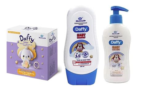 Buy Daffy Bathing Bar 75 gm + Daffy Baby Lotion 200 ml & Daffy Baby ...