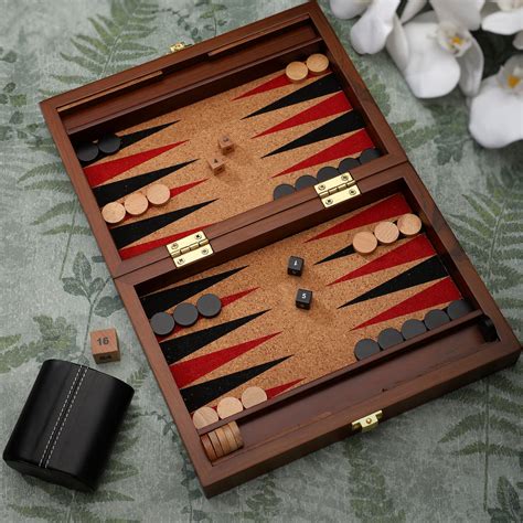 Teak Wood Backgammon Board Game | Anand Prakash