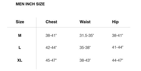 What Size Is 20W In Men's at Eileen Perry blog