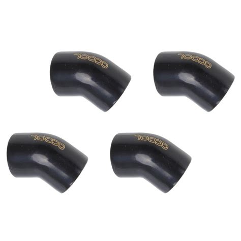 Alphacool HF G1 4 Female to Female Fitting 45 Angle Deep Black 4-pack ...