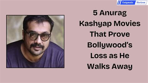 5 Underrated Anurag Kashyap Movies: A Farewell to Bollywood’s Most ...