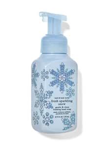Bath & Body Works Fresh Sparkling Snow Gentle & Clean Foaming Hand Soap ...