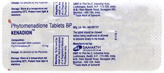 Kenadion 10 Mg Tablet 10 - Uses, Side Effects, Dosage, Price | Truemeds