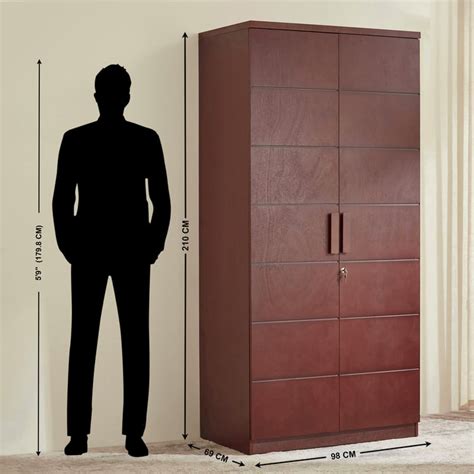 Buy My Bed Denis 2-Door Wardrobe - Walnut from Home Centre at just INR ...