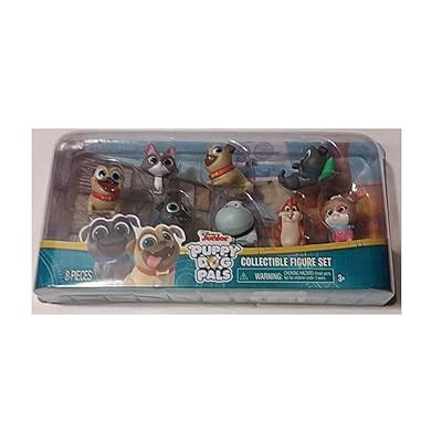 Buy Play Time Disney Junior Puppy Dog Pals Collectible Figure Set 8 ...