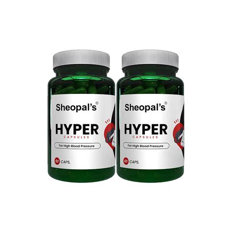 Hyper BP Capsules | Best Ayurvedic Medicine for BP Control – Sheopals