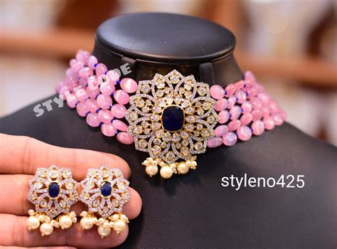 Latest Pusalu/Pearl collection Jewelery Collection June 2020 - Indian ...