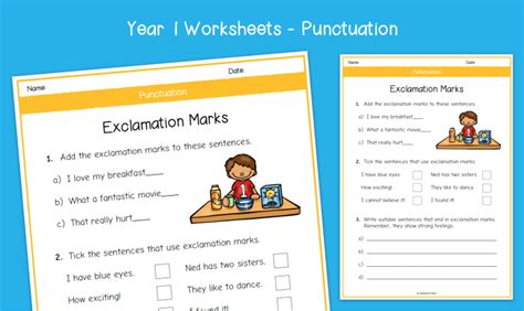 Image result for KS1 Using Exclamation Marks