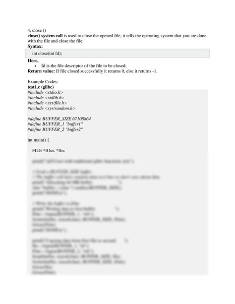 Image result for File Management System Calls