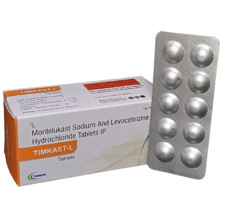 TIMKAST-L Tablets Timbre Healthcare Pvt. Ltd.