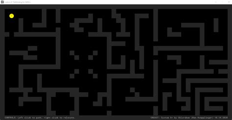 Pathfinding Algorithm Simulator 的图像结果