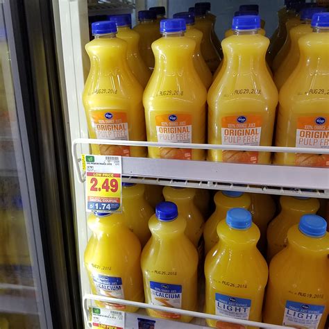 Kroger Orange Juice just $1.74 - Kroger Couponing