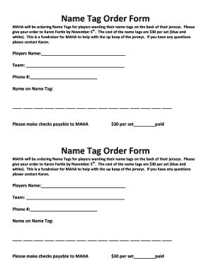 Mullinahone Tags Online - Fill Online, Printable, Fillable, Blank ...