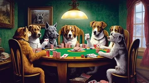 Puzzle With Dogs Playing Poker at Melvin Elrod blog