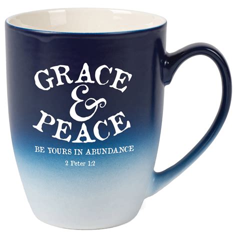 Elanze Designs Grace & Peace Be Yours In Abundance 2 Peter 1:2 Two ...