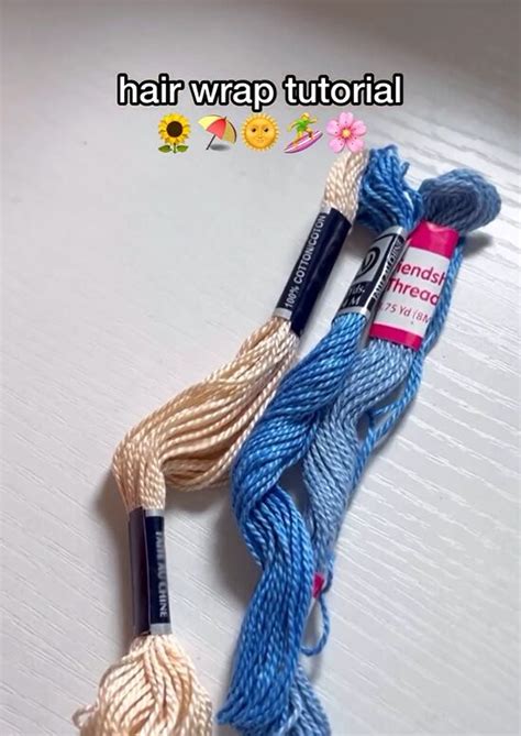 Image result for Hair Wrap Tutorial with String