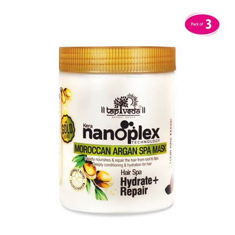 Buy Tapveda Kera Nanoplex Moroccan Argan 900ml - Hair Mask