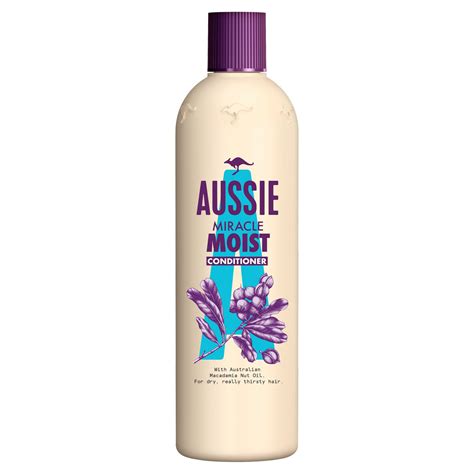 Aussie Miracle Moist Hair Conditioner 400ml, | Shampoo and Conditioner ...