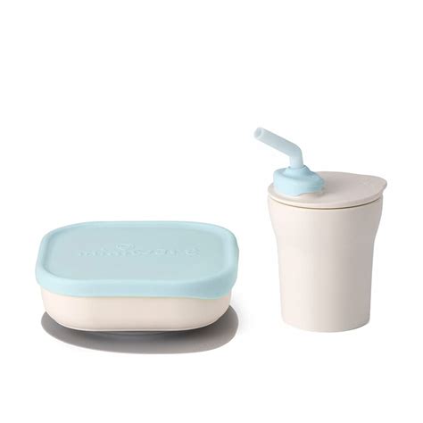 Buy Miniware Sip & Snack Set for Babies | Suction Bowl with Sippy Cup ...
