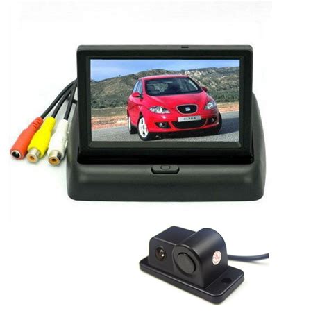 Alria 2in1 Car Parking Sensor Reversing Radar Rear Camera with 4.3 ...