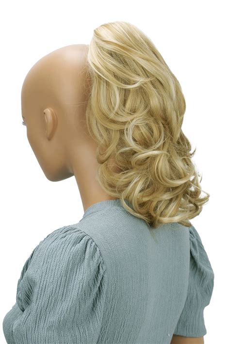 Prettyshop Hairpiece Light Blonde Mix H83: Prettyshop 14"Hair Piece ...