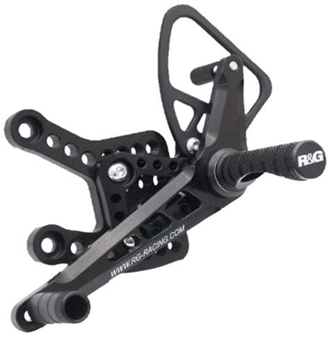 R&G Racing RSET01BK Adjustable Rearset : Amazon.in: Car & Motorbike