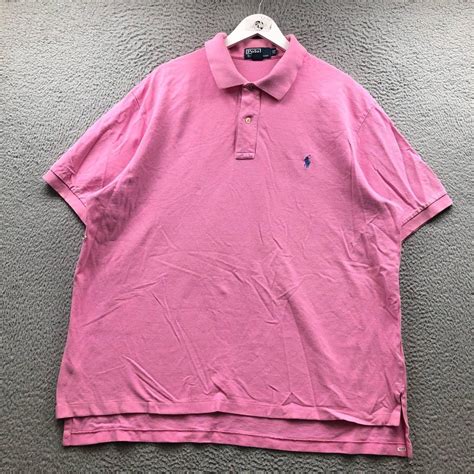Polo Ralph Lauren Men's Pink Polo-shirts | Depop