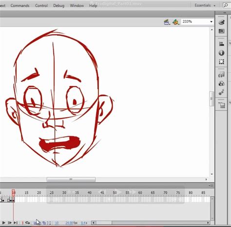 Flash Animation Tutorial 的图像结果