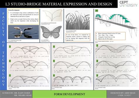 Pedestrian Bridge Design | CEPT - Portfolio