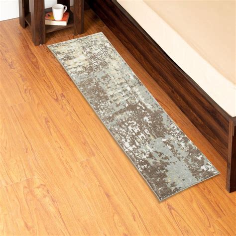 Buy Savanna Woven Bedside Runner from Home Centre at just INR 1999.0