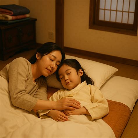 Why Korean Moms Sleep Beside Their Children – Culture, Comfort, and Connection | Everyday Korea