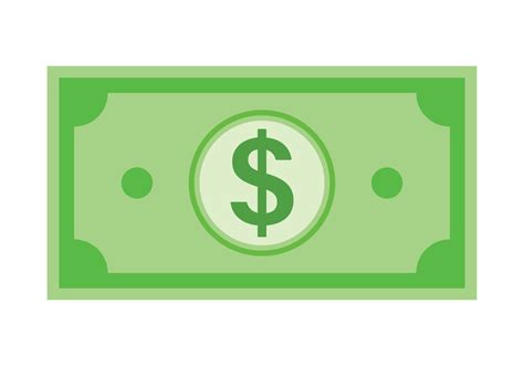 Paper Money in USD Dollar Cash Icon Clipart PNG Illustration Isolated ...