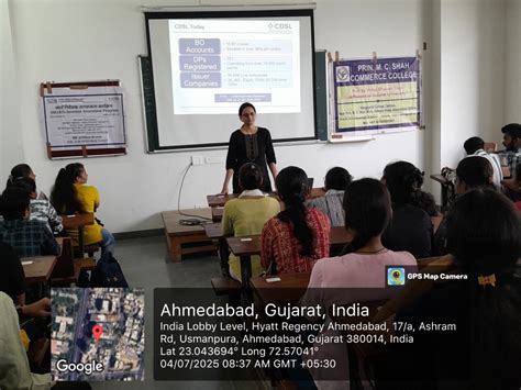 Investor Awareness Program – Prin. M. C. Shah Commerce College
