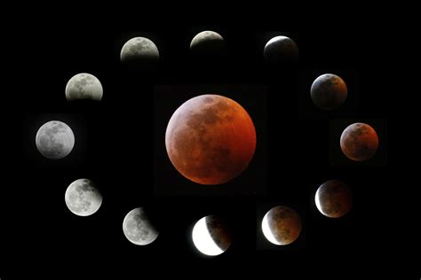 In photos: Sunday's super blood wolf moon eclipse