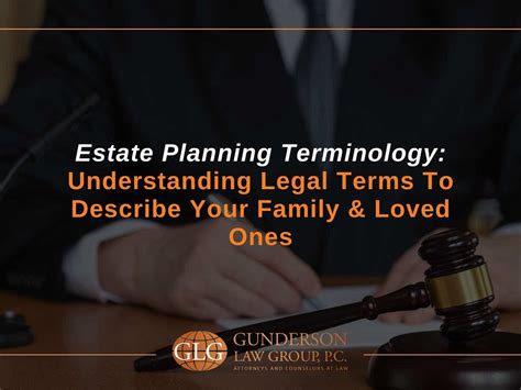 Estate Planning Terminology: Understanding Estate Law Terms