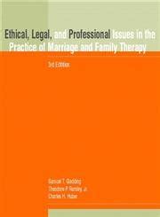 Buy Ethical, Legal, and Professional Issues in the Practice of Marriage ...
