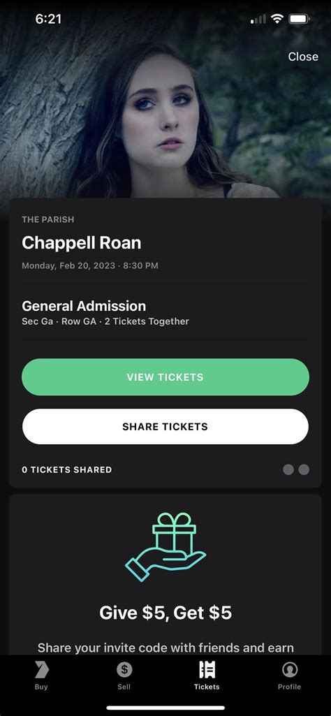 Concert tickets (Chappell Roan) : r/AustinClassifieds