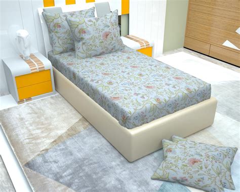 Buy Saggi's 100 % Cotton, Single Bed, FITTED SHEETS, a whole new ...