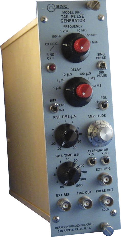 Pulse generator - 10 Hz - 1 MHz | BH-1 - BNC